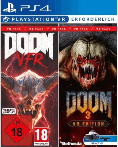 id Action Pack Vol. 3 (Doom VFR &amp; Doom 3 VR) (Sony PlayStation 4, NEU) **