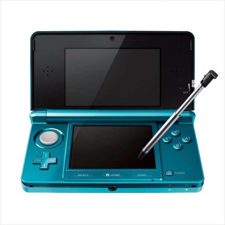 Nintendo 3DS Konsole (Japan) - aqua blue (gebraucht) **