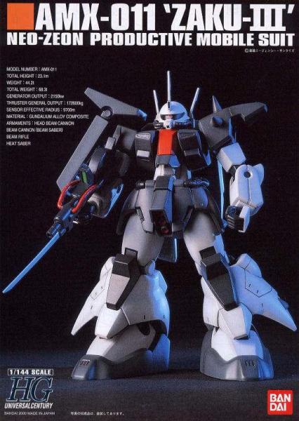Hguc Zaku Iii Amx-011 1/144
