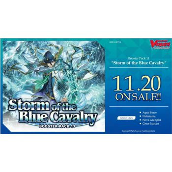 Cardfight!! Vanguard - Booster Display: Storm of the Blue Cavalry (16 Packs) - EN