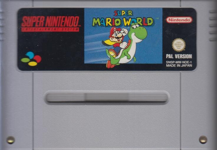 Super Mario World - Modul (SNSP-MW-NOE) (Super Nintendo, gebraucht) ** Super Mario World - Modul (SNSP-MW-NOE) (Super Nintendo, gebraucht) **