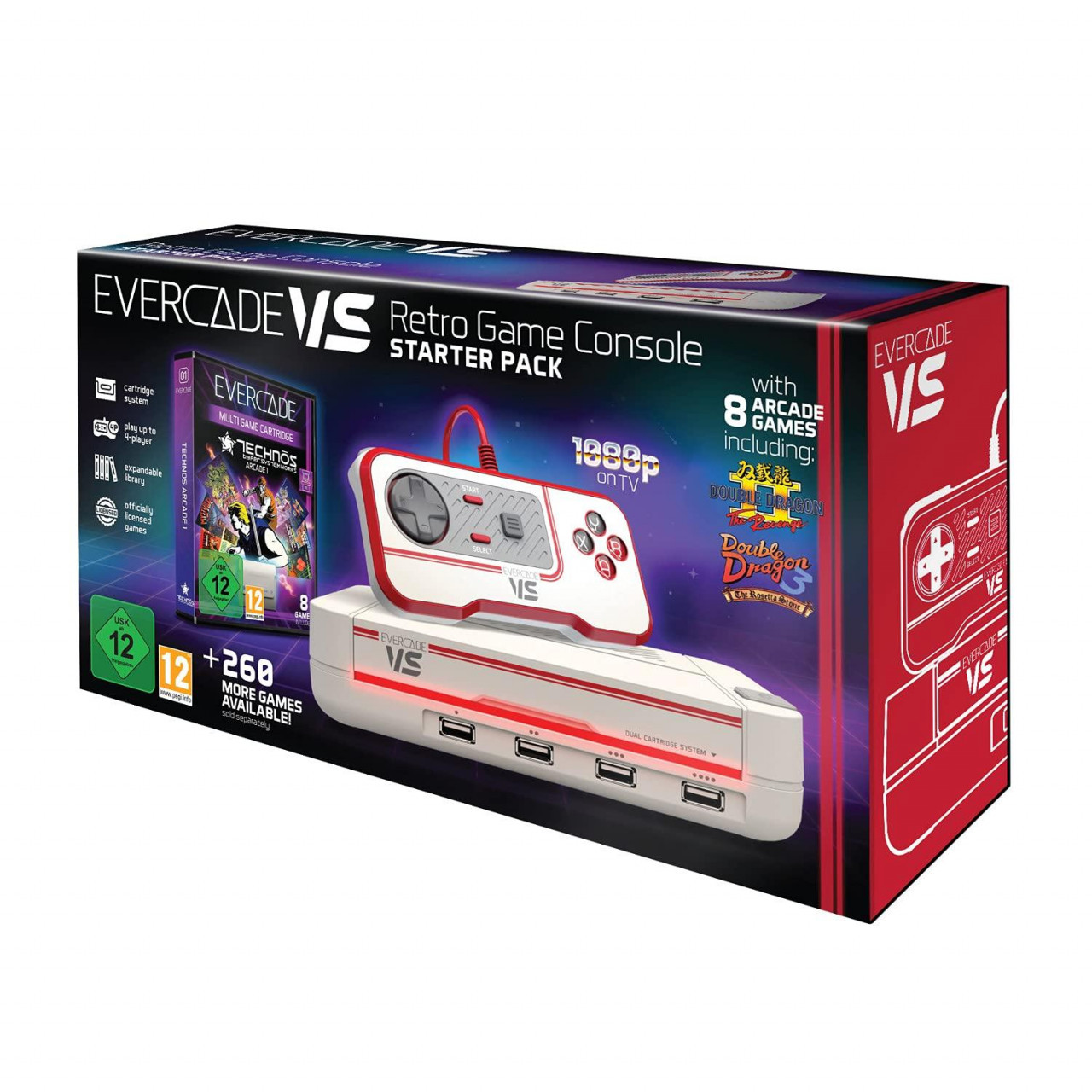 Evercade VS: Starter Pack (Classic Mini, NEU) Evercade VS: Starter Pack (Classic Mini, NEU)