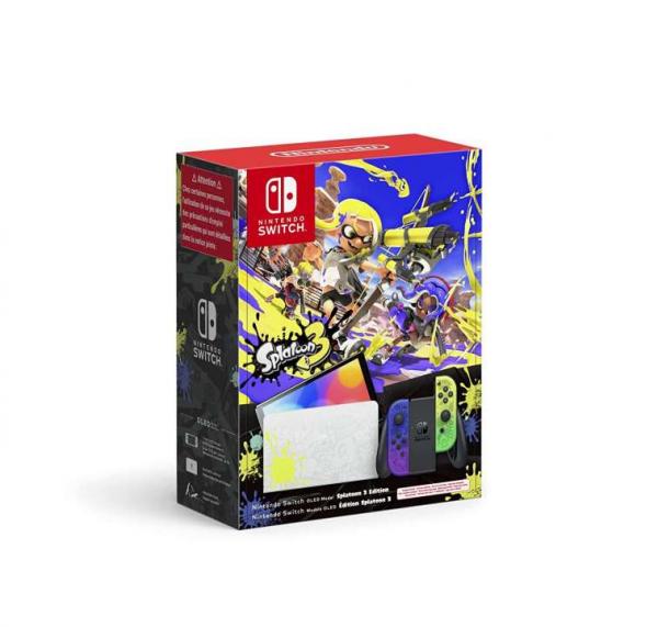 Nintendo Switch OLED Konsole - Splatoon 3 Edition (NEU)