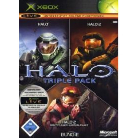 Halo Triple Pack (Xbox Classic, gebraucht) **