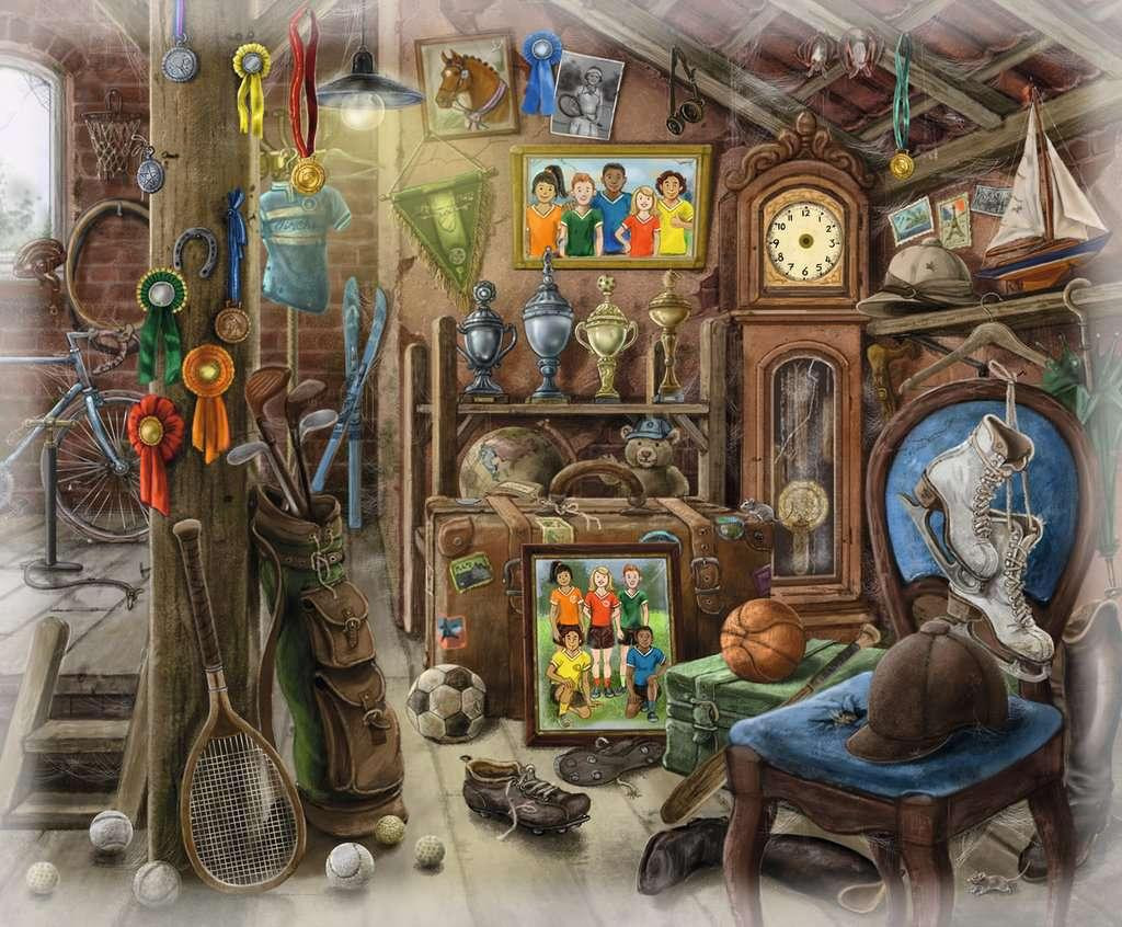 EXIT Puzzle: Im Gutshaus  Dachboden (99 Teile)