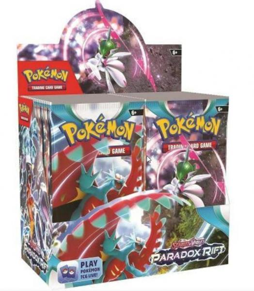 PKM Scarlet & Violet 04 Paradox Rift Booster Display (36) EN