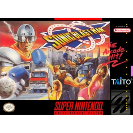 Sonic Blast Man (OA) (Super Nintendo, gebraucht) **