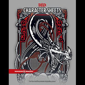 D&D RPG - Character Sheets EN (HC)