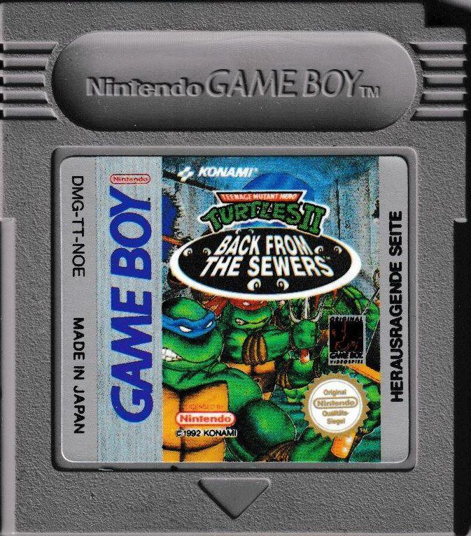Teenage Mutant Hero Turtles 2: Back from the sewers - MODUL (Game Boy Classic, gebraucht) **