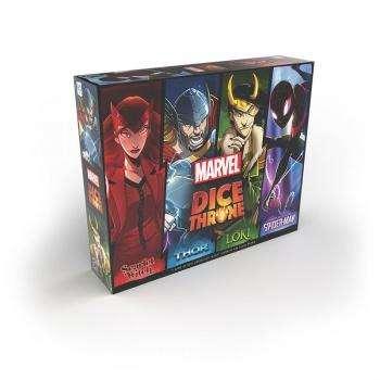 Dice Throne Marvel 4-Hero Box (Scarlet Witch, Thor, Loki, Spider-Man) - EN