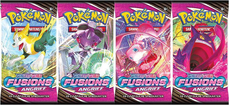 PKM SWSH08 Fusions Angriff Booster DE PKM SWSH08 Fusions Angriff Booster DE