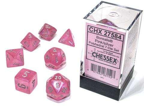 Borealis Polyhedral Pink/silver Luminary 7-Die Set Borealis Polyhedral Pink/silver Luminary 7-Die Set