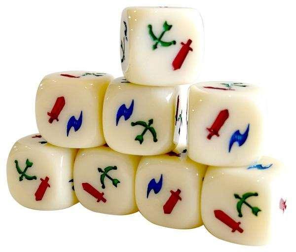 Summoner Wars 2nd. Edition Premium Dice