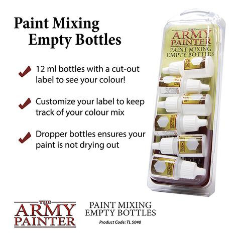Army Painter - Paint Mixing Empty Bottles