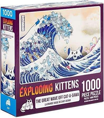 GREAT WAVE OF CAT-A-GAWA 1000PC
