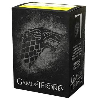 Dragon Shield Matte Art Sleeves - Game of Thrones - House Stark (100) Dragon Shield Matte Art Sleeves - Game of Thrones - House Stark (100)