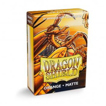 Dragon Shield Small Card Sleeves Matte Orange (60) Dragon Shield Small Card Sleeves Matte Orange (60)