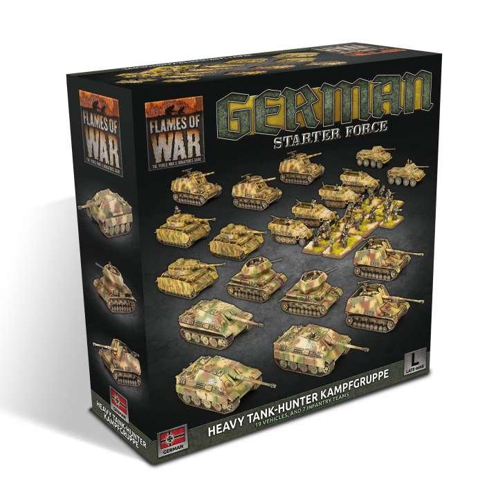 Flames of War German Heavy Tank Hunter Kampfgruppe (Plastic) Flames of War German Heavy Tank Hunter Kampfgruppe (Plastic)