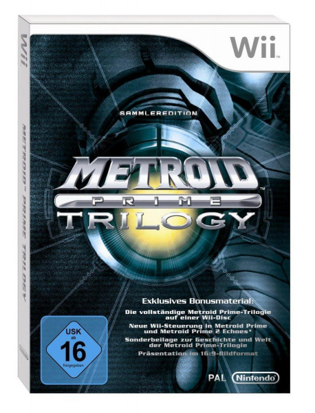 Metroid Prime Trilogy -Sammler Edition-  (Wii, gebraucht) **