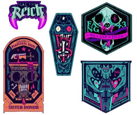 Eat The Reich patch pack (5 patches)