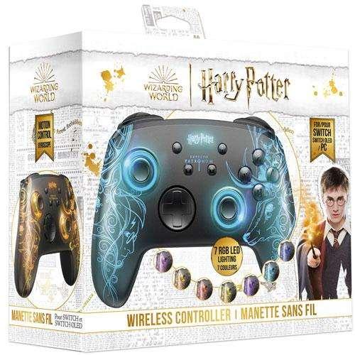 Harry Potter Patronus - wireless black Controller (Switch, NEU)