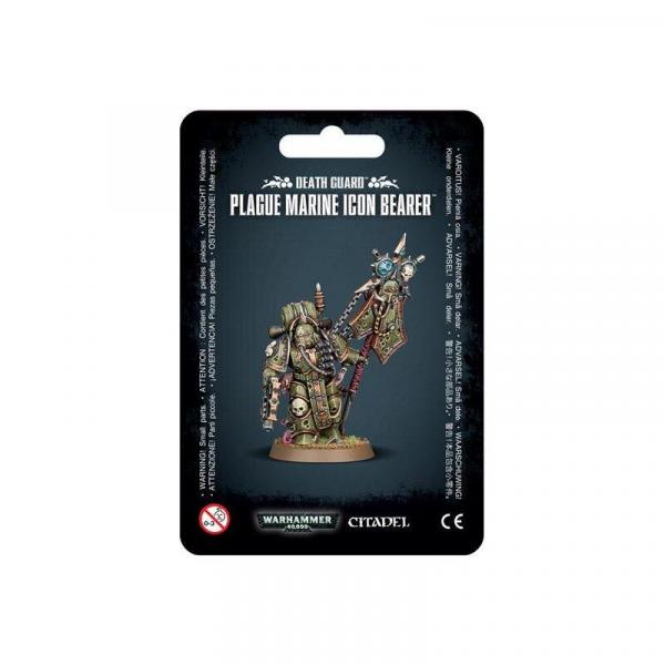 Death Guard Plague Marine Icon Bearer (43-47)