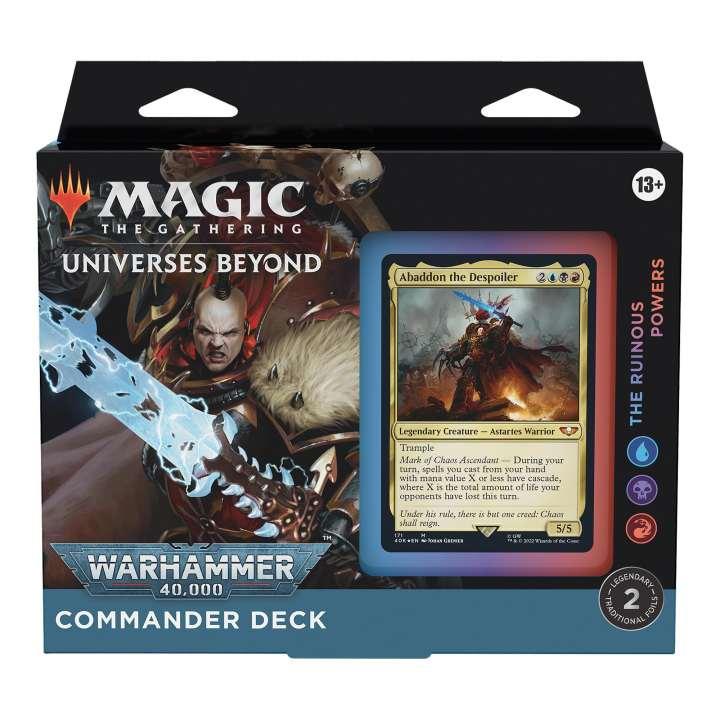 MTG - Universes Beyond: WH40k - Commander Deck The Ruinous Powers EN MTG - Universes Beyond: WH40k - Commander Deck The Ruinous Powers EN