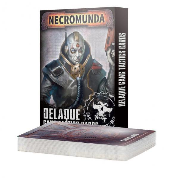 NECROMUNDA: DELAQUE GANG TACTICS CARDS (300-28)