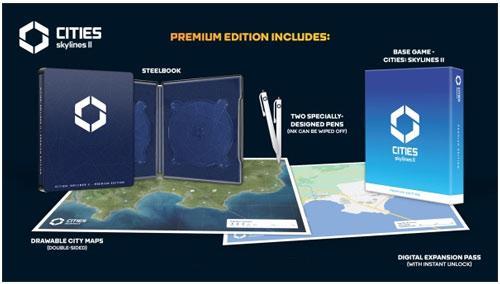 Cities Skylines II ? Premium Edition (Sony Playstation 5,NEU)