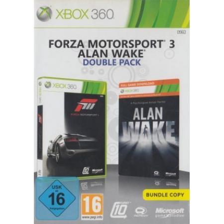 Forza Motorsport 3 & Alan Wake (Double Pack Bundlecopy) (Xbox 360, gebraucht) **