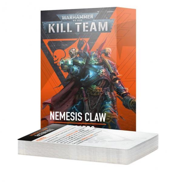 KILL TEAM DATACARDS: NEMESIS CLAW (ENG) (103-77-60)