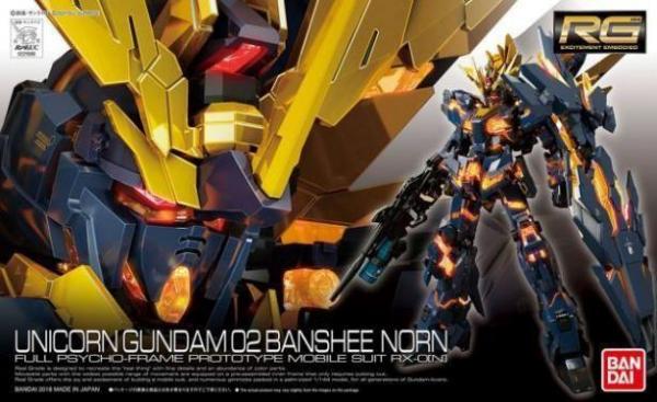 Gundam: Real Grade - Unicorn Gundam 02 Banshee Norn 1:144 Scale Model Kit