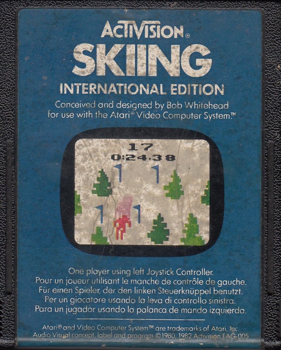 Skiing - International Edition - MODUL ** (Atari VCS, gebraucht) **