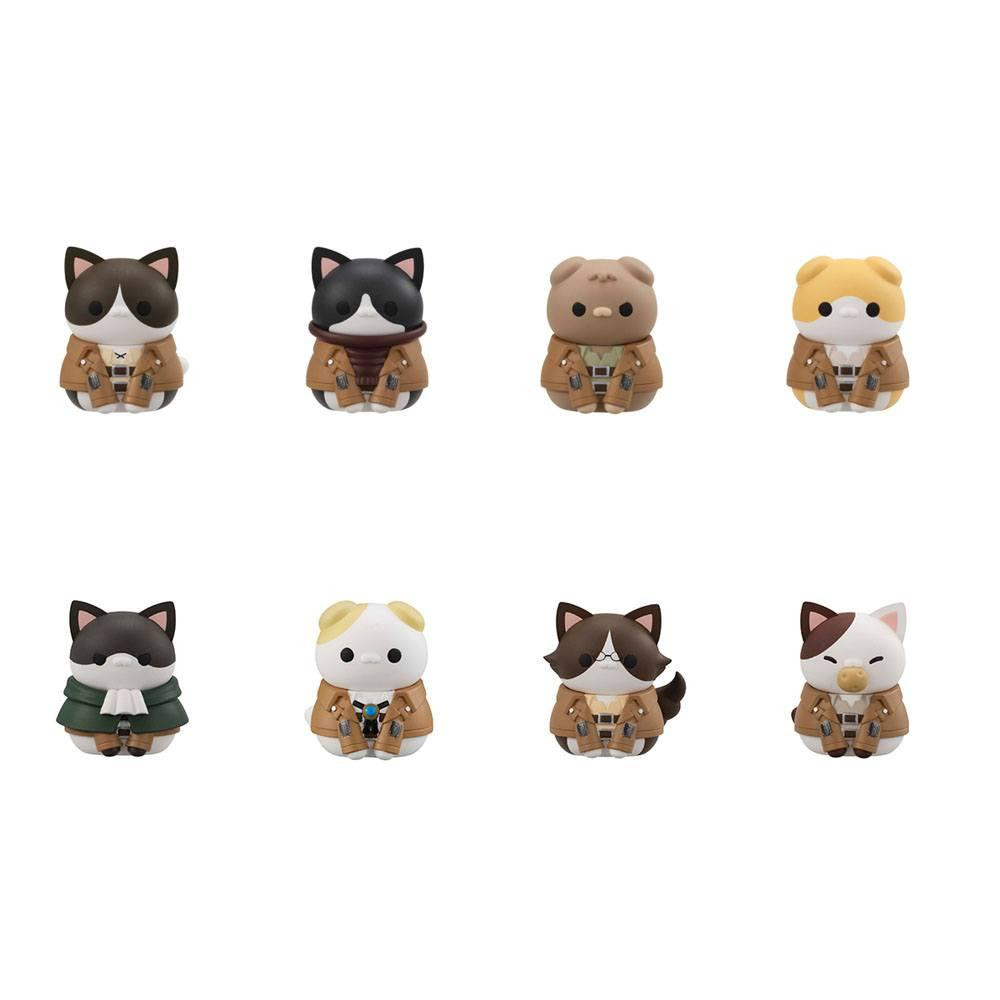 Attack on Titan Mega Cat Project Sammelfiguren Gathering Scout Regiment danyan! Mystery Box 3 cm Attack on Titan Mega Cat Project Sammelfiguren Gathering Scout Regiment danyan! Mystery Box 3 cm