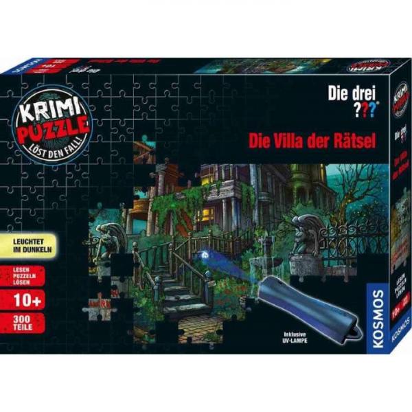 Krimipuzzle - Die drei ??? - Die Villa der Rätsel