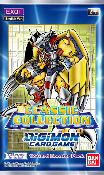 Digimon Card Game - Classic Collection EX-01 Booster - EN