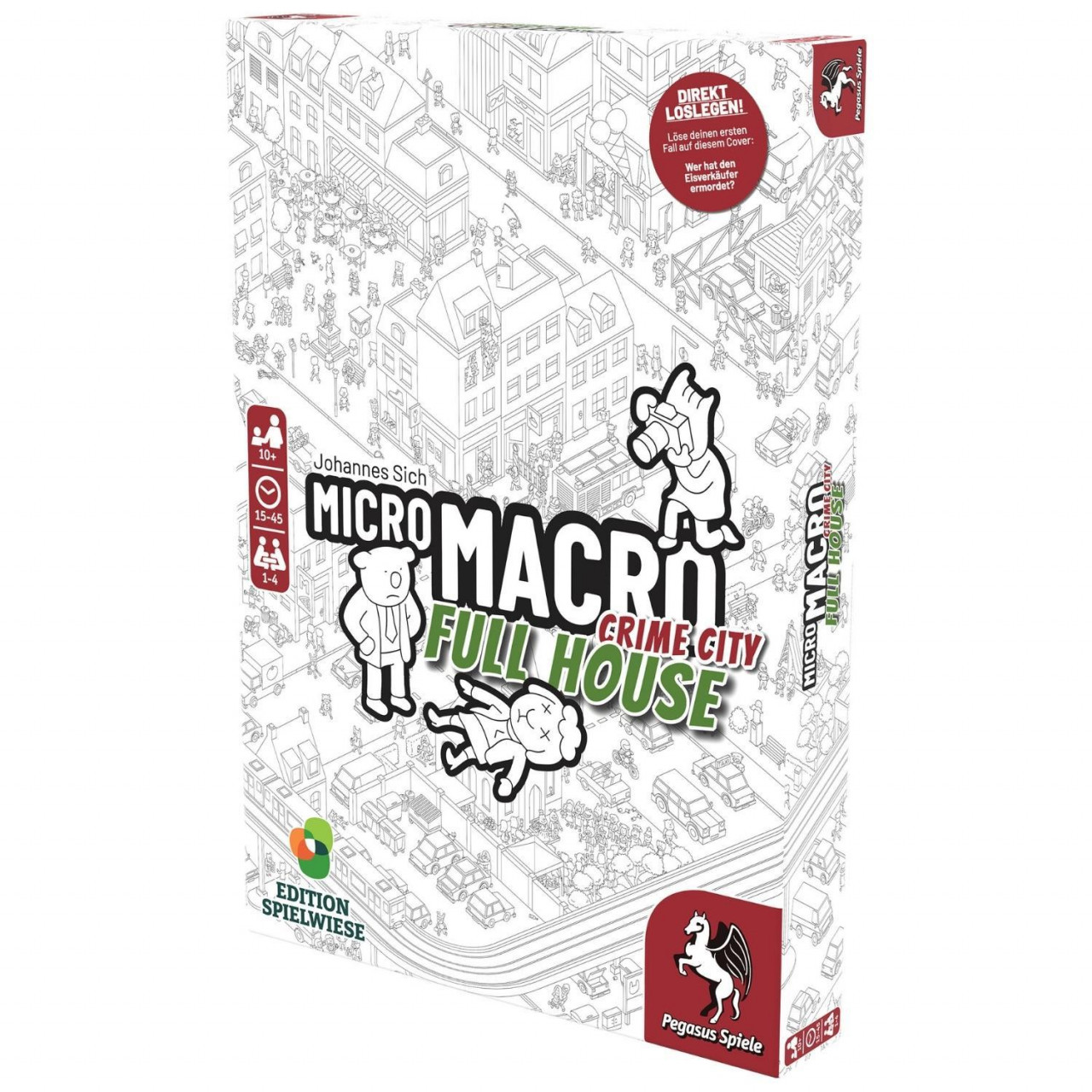 MicroMacro: Crime City 2  Full House (Edition Spielwiese)