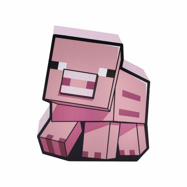 Merc LEUCHTE Minecraft Schwein 2D