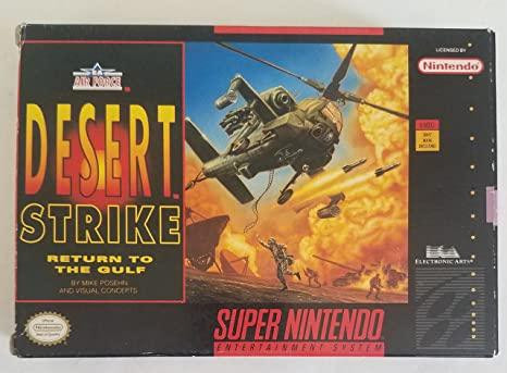 Desert Strike: Return to the Gulf - MODUL ** (sns-rg-usa) (Super Nintendo, gebraucht) **