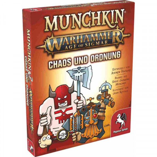 Munchkin Warhammer Age of Sigmar: Chaos & Ordnung [Erweiterung]