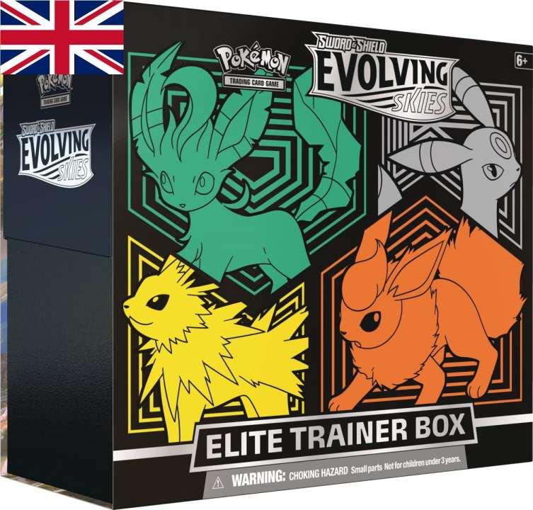 Pokemon Sword & Shield 7 Elite Trainer Box Version A EN