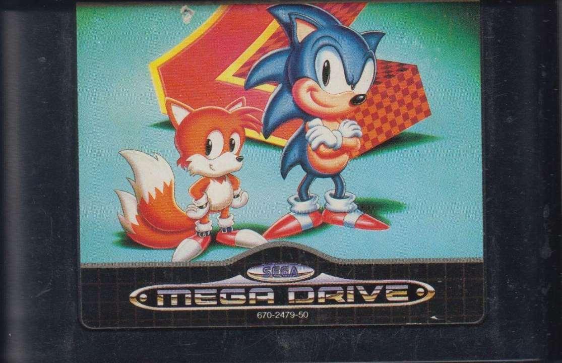 Sonic the Hedgehog 2 - MODUL (Mega Drive, gebraucht) ** Sonic the Hedgehog 2 - MODUL (Mega Drive, gebraucht) **