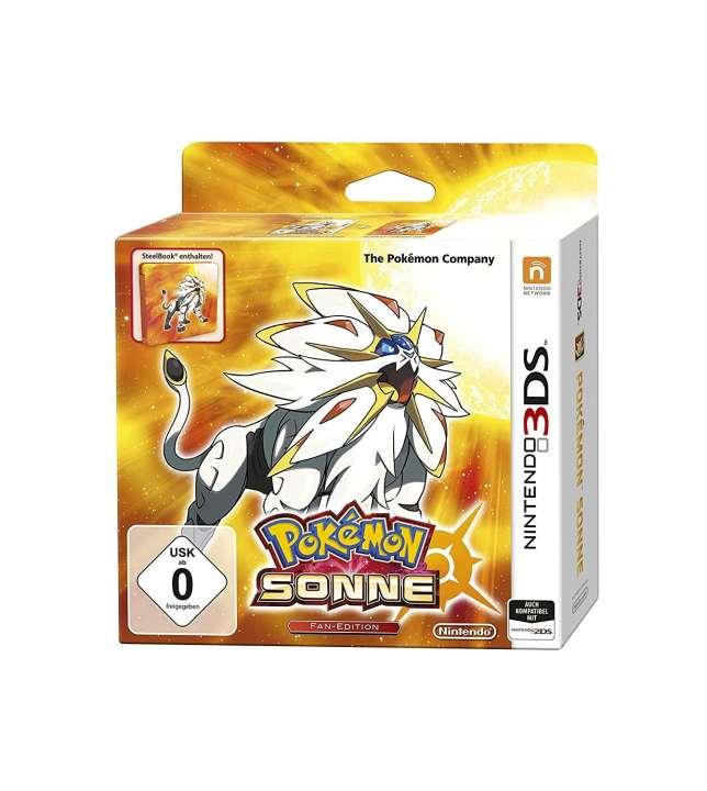 Pokémon Sonne + Steelbook (Nintendo 3DS, gebraucht) ** Pokémon Sonne + Steelbook (Nintendo 3DS, gebraucht) **