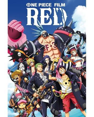 One Piece: Red - Poster «Full Crew» (91.5X61)