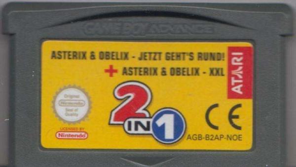 Asterix & Obelix - Jetzt geht´s rund! + Asterix & Obelix - XXL  MODUL (Game Boy Advance, gebraucht)**