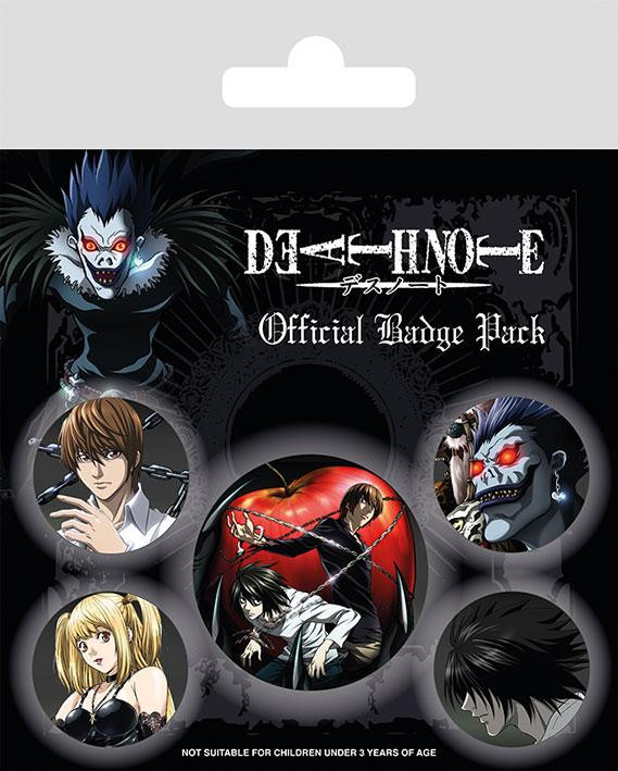 Death Note: Characters Badge Pack