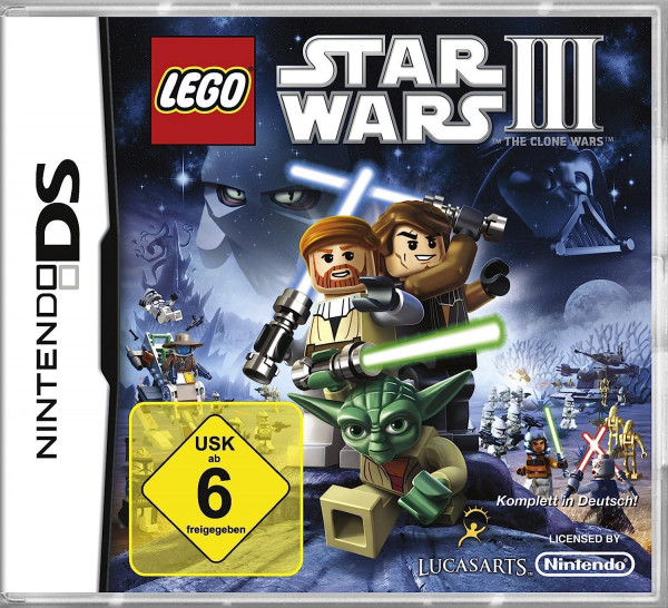 Star Wars III: The Clone Wars (OA) (Nintendo DS, gebraucht) **