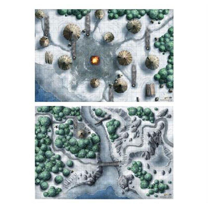 Icewind Dale Encounter Map Set - (2x 20'x30')