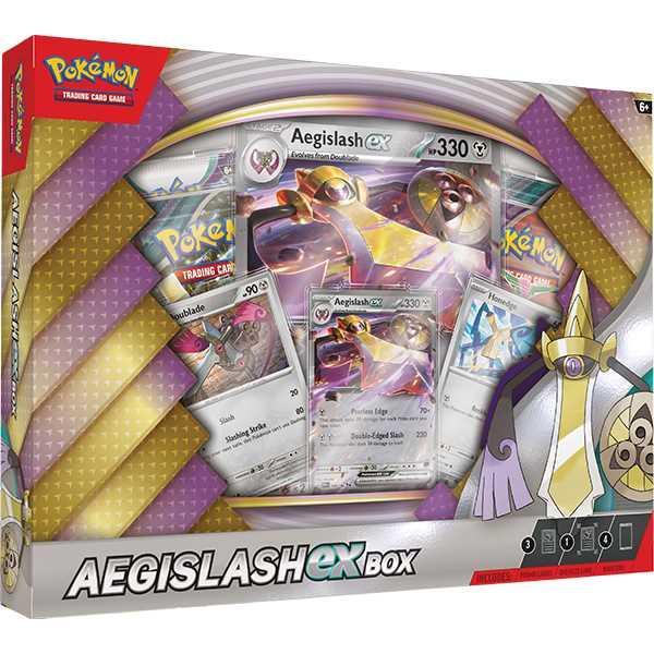 Pokémon - Aegislash EX Box - EN Pokémon - Aegislash EX Box - EN