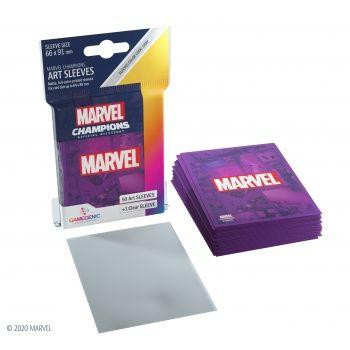 Gamegenic - Marvel Champions Art Sleeves - Marvel Purple (50+1 Sleeves)